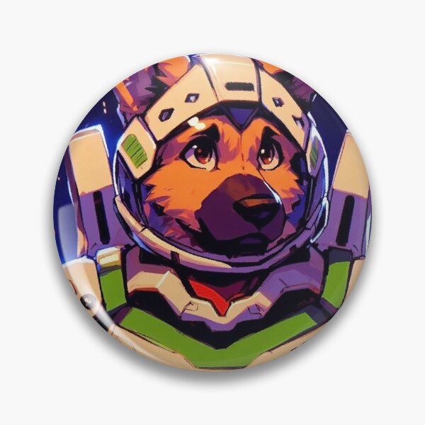 Item preview, German Shepherd Eva Space Pilot - Buzz designed and sold by DigitalMarble.