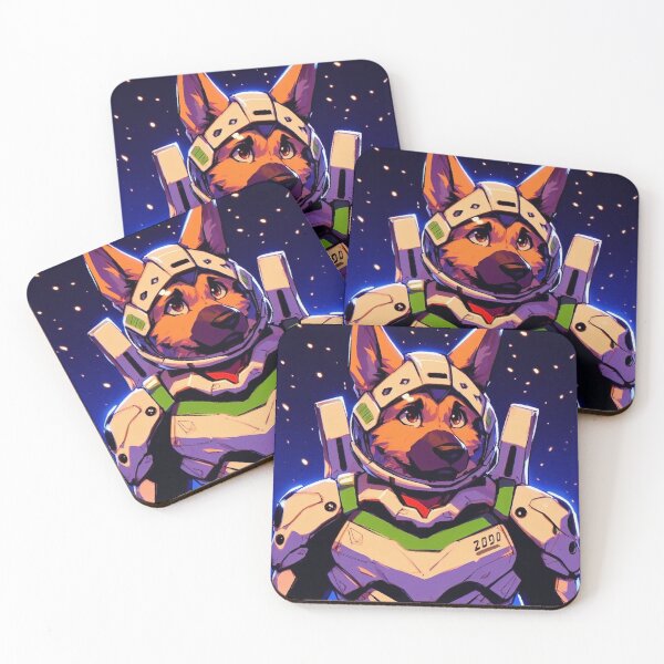 Item preview, German Shepherd Eva Space Pilot - Buzz designed and sold by DigitalMarble.