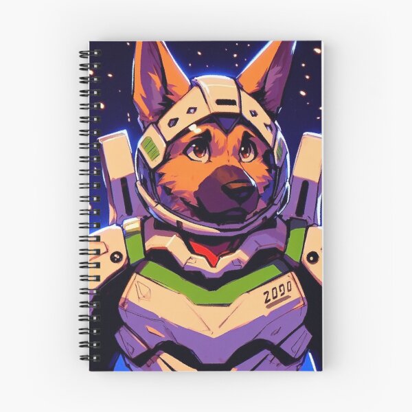 Item preview, German Shepherd Eva Space Pilot - Buzz designed and sold by DigitalMarble.