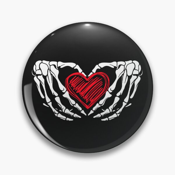 Item preview, Skeleton hands with heart designed and sold by SabatStudio.