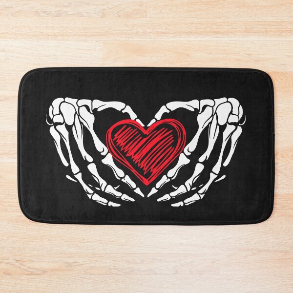 Item preview, Skeleton hands with heart designed and sold by SabatStudio.