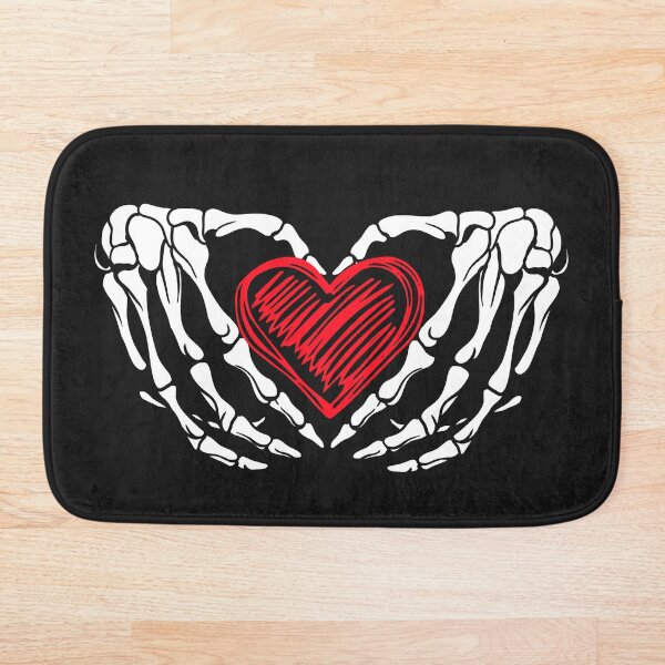 Item preview, Skeleton hands with heart designed and sold by SabatStudio.