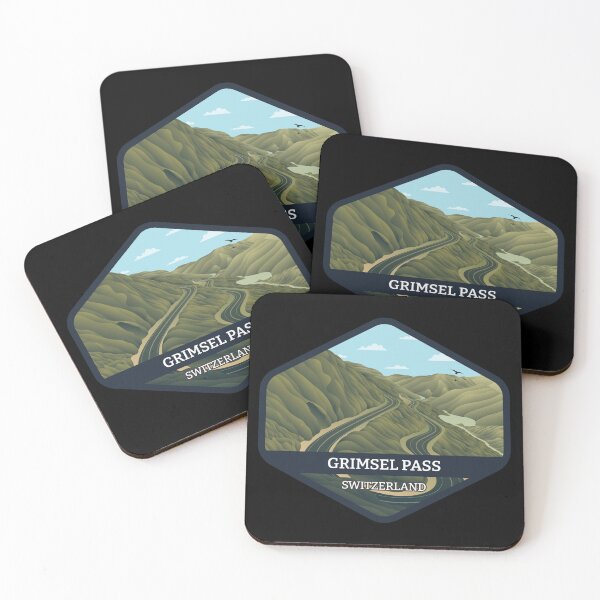 Item preview, Grimsel Pass Road in Switzerland designed and sold by AestheticColor.