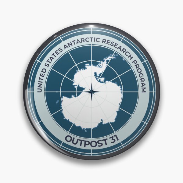 Item preview, The Thing - Outpost 31 badge designed and sold by BRU Design.