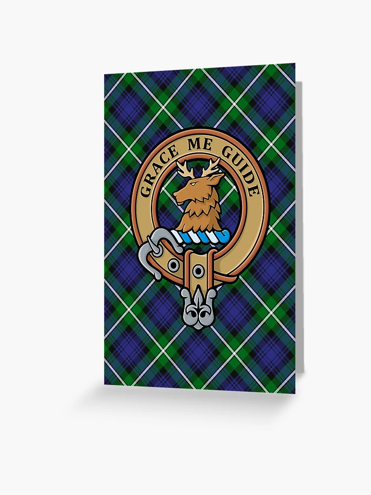 Tartanforlife Clephan top Clan Badge Tartan Rug