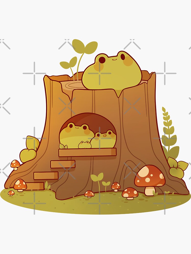 Cute mushroom and frogs in the rain Shower Curtain for Sale by Rihnlin