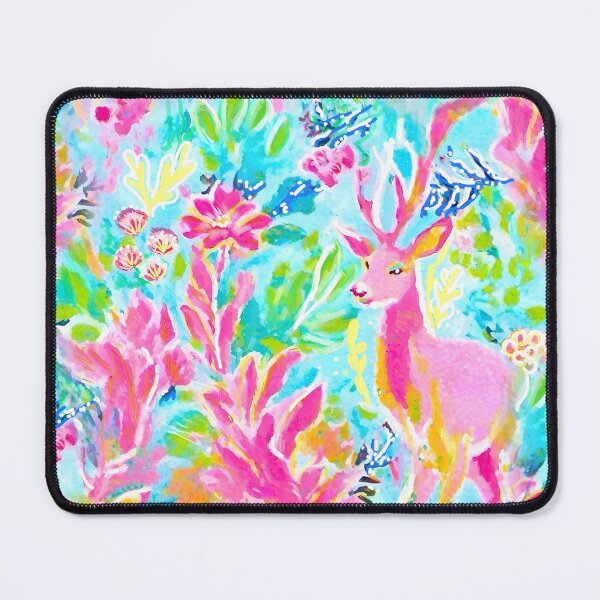 Item preview, Preppy deer in Palm Beach style designed and sold by SophieClimaArt.