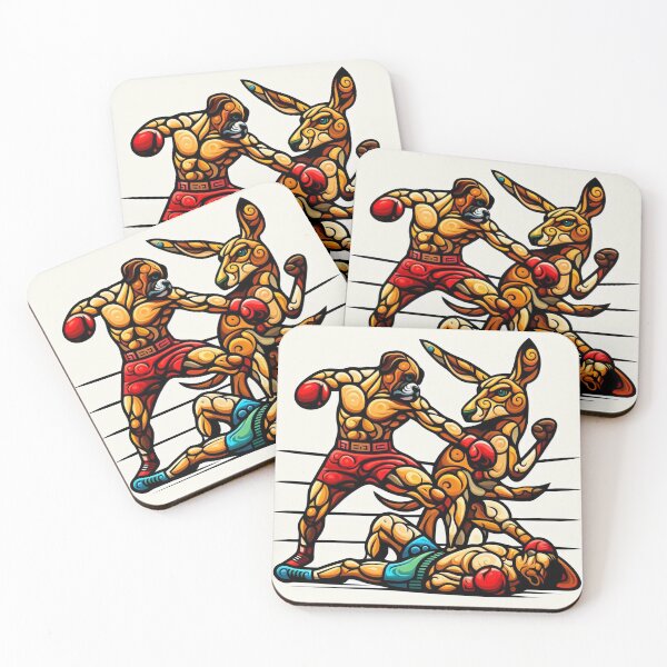 Item preview, Boxer's Kangaroo Showdown designed and sold by Wonderall.