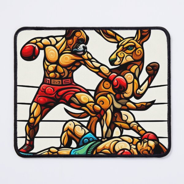 Item preview, Boxer's Kangaroo Showdown designed and sold by Wonderall.