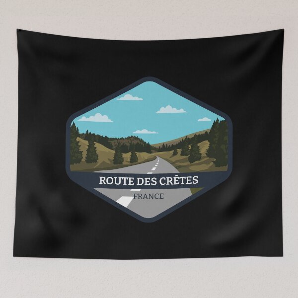Item preview, Route des Crêtes in France designed and sold by AestheticColor.