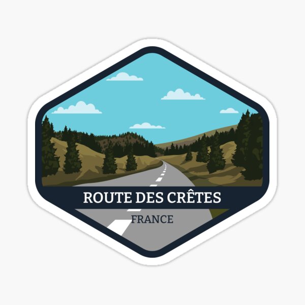 Item preview, Route des Crêtes in France designed and sold by AestheticColor.