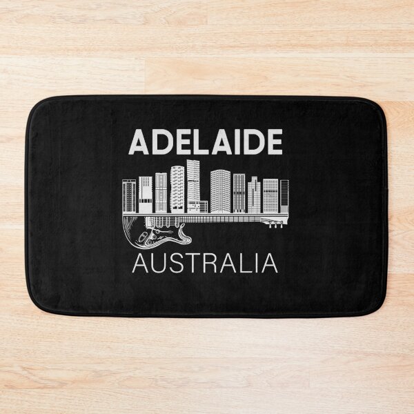 Artikelvorschau, Adelaide Australien Souvenir Gitarrenmusik Adelaide entworfen und verkauft von DSWShirts.