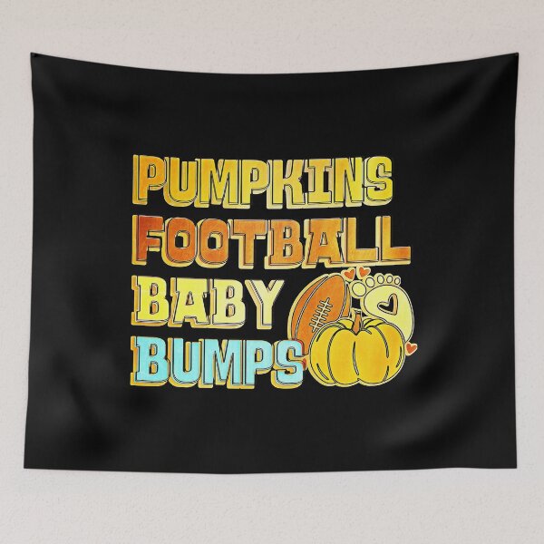 Item preview, Pumpkins Football Baby Bumps designed and sold by csoDesign.
