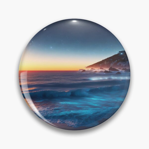 Item preview, Moonlight over the ocean designed and sold by M-Y-A-R-T-.