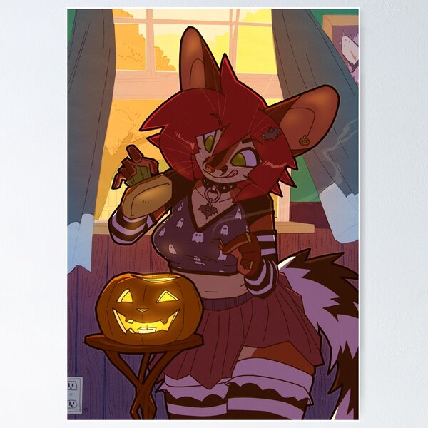 seasonal pumpkin lighting Poster