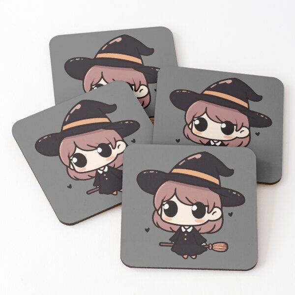 Item preview, Chibi Kawaii Witch Girl, Halloween Vibe designed and sold by Cr320.