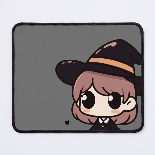 Item preview, Chibi Kawaii Witch Girl, Halloween Vibe designed and sold by Cr320.