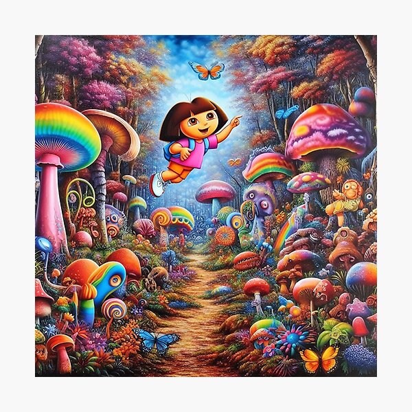 Artikelvorschau, Trippy Dora entworfen und verkauft von AIChic.