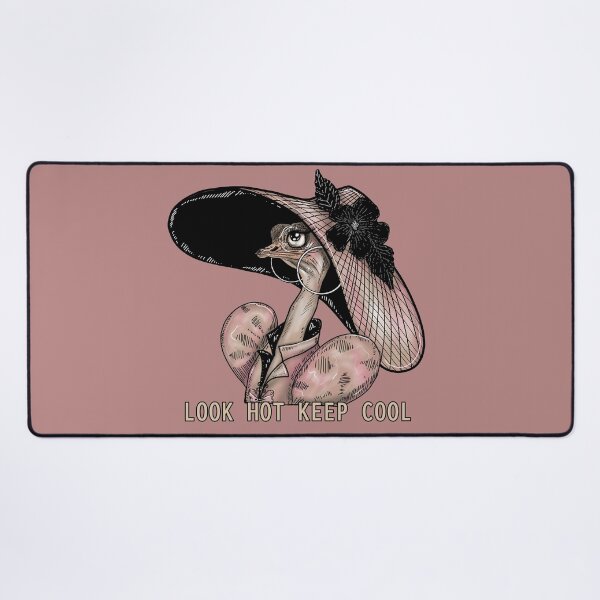 Item preview, Look hot keep cool cute ostrich. vintage style designed and sold by La Loca.