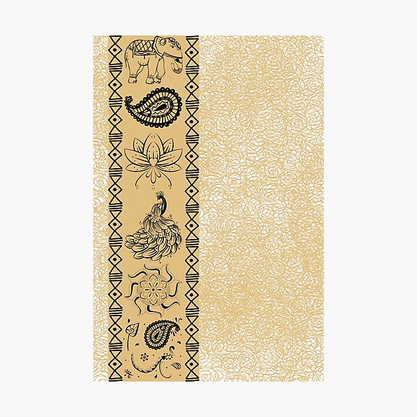 Item preview, Traditional Arts Inspired Design designed and sold by huesFASHION.