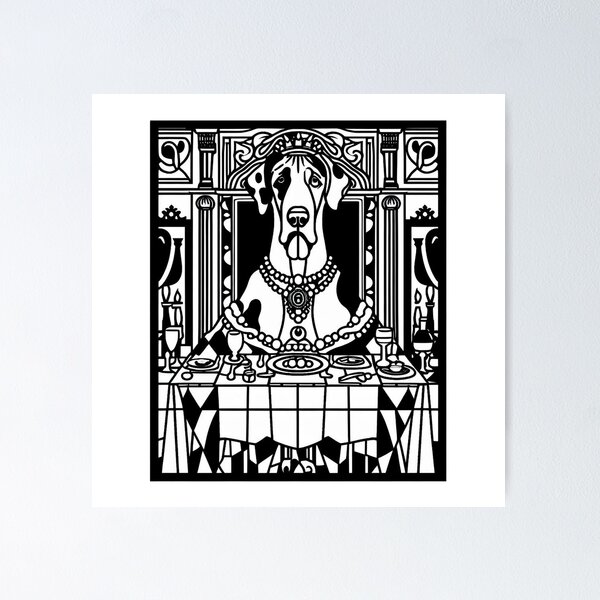 Item preview, Great Dane's Regal Feast designed and sold by Wonderall.