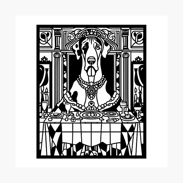 Item preview, Great Dane's Regal Feast designed and sold by Wonderall.