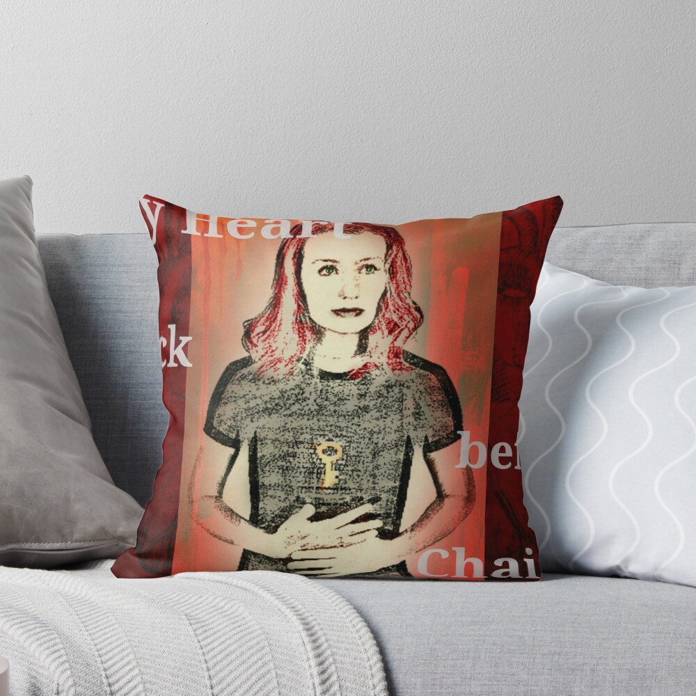 Item preview, Throw Pillow designed and sold by RabbitWithFangs.