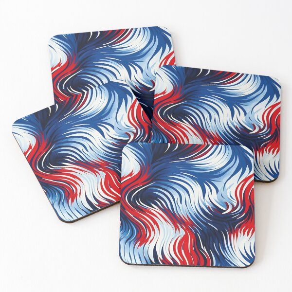 Item preview, Modern design reminiscent of a pattern with feathers and fabric designed and sold by Pflugart.