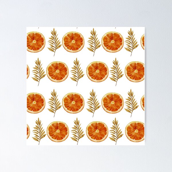 Item preview, Rustic Citrus Seamless Pattern   designed and sold by Hawa Shama.