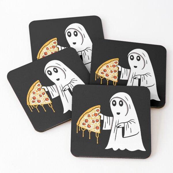Item preview, Ghost Eating Pizza designed and sold by TheHellSong.