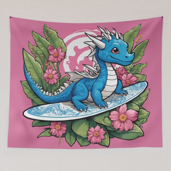 Item preview, surfer dragon 3 designed and sold by MariluValdez.