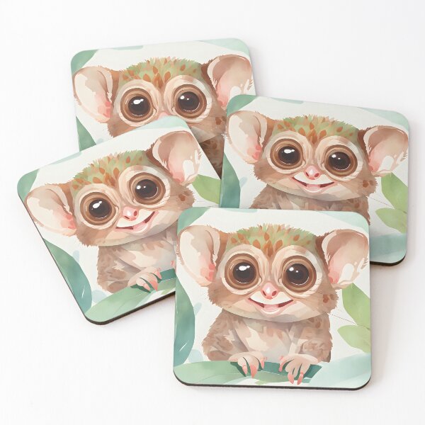Item preview, Philippine Bohol Tarsier Tiny Monkey designed and sold by pixelsparkzone.