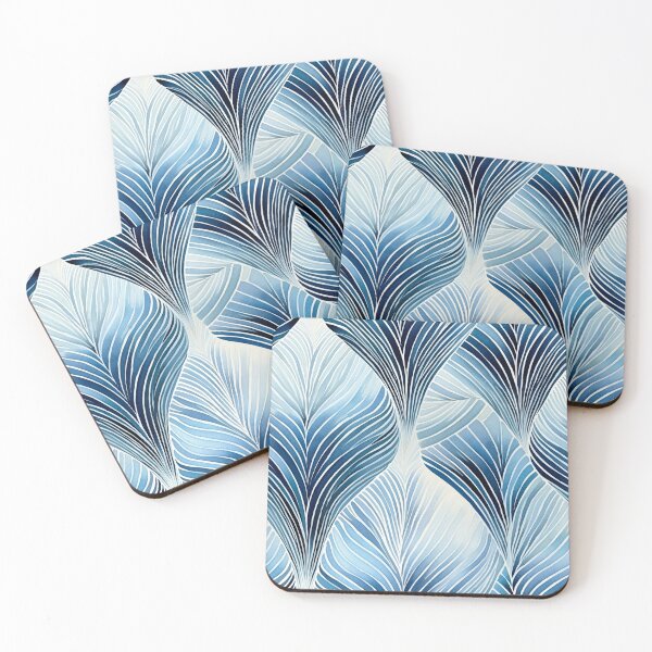 Item preview, Modern design reminiscent of a pattern with feathers and fabric designed and sold by Pflugart.