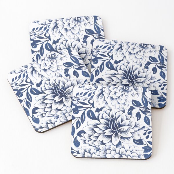 Artikelvorschau, White and blue Batik Pattern entworfen und verkauft von SideSignal.