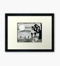 Zombies Framed Print