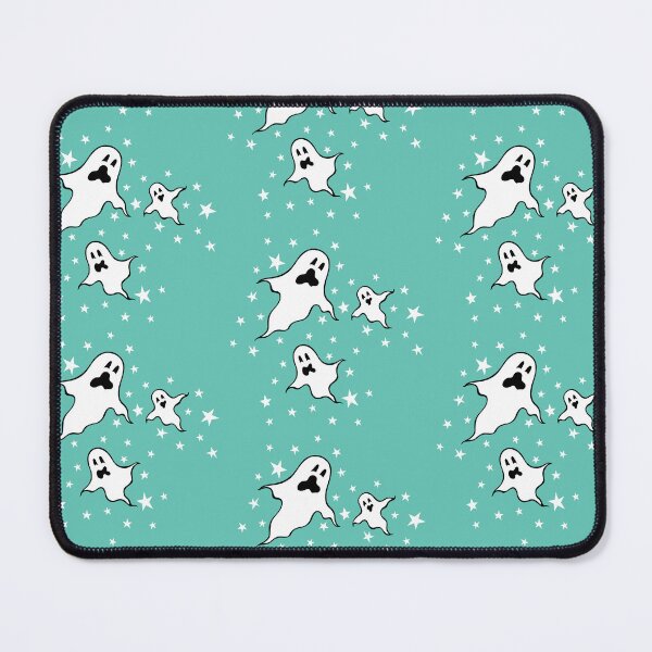 Item preview, Halloween Ghosts 2 - Green Background designed and sold by Helen McCartney Designs.