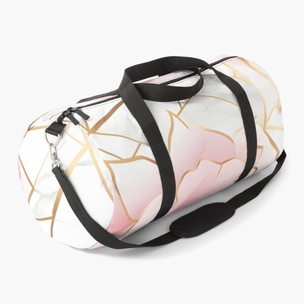 Item preview, Seamless pattern Rose quartz pink with gold line designed and sold by aiartbay.