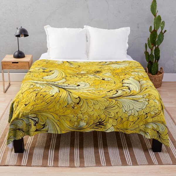 Artikelvorschau, Yellow Batik Pattern entworfen und verkauft von SideSignal.