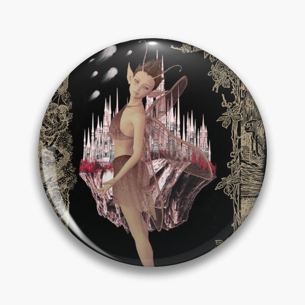 Item preview, Fairy rising towards magic castle  designed and sold by HelenGie.