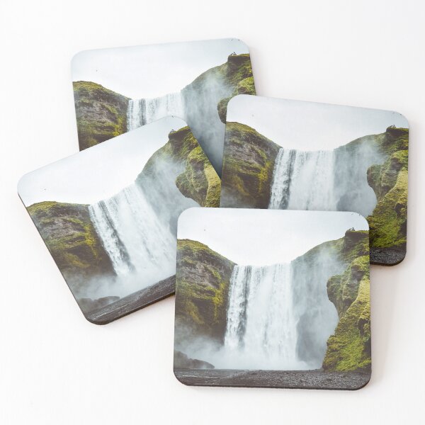 Item preview, Skógafoss Waterfall in Iceland designed and sold by bluedotpictures.
