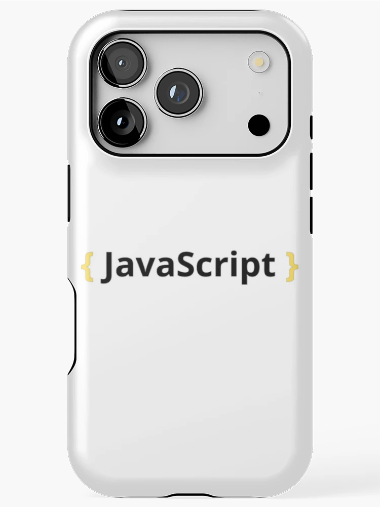 Thumbnail 1 of 4, iPhone Case, JavaScript programming language logo designed and sold by code t-shirt.