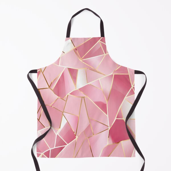 Item preview, Rosa cuarzo rosa con líneas doradas sin costuras designed and sold by aiartbay.
