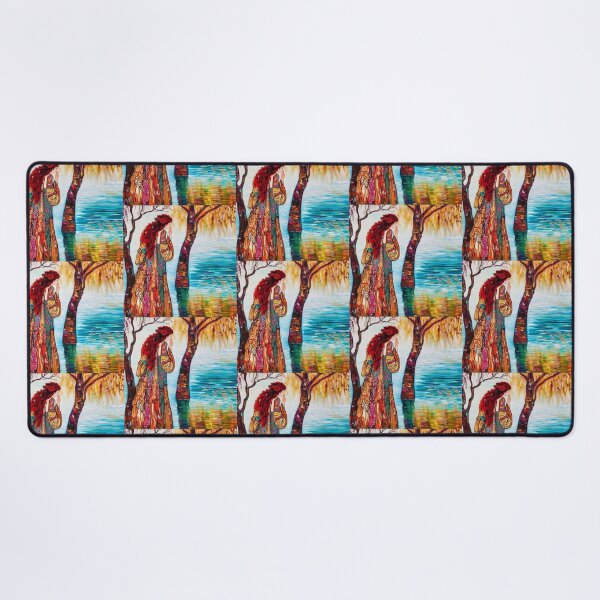 Item preview, Gorgeous redhead, boho woman near the water. High quality boho art  designed and sold by CristalleLisa.