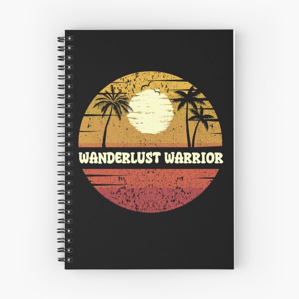 Item preview, Wanderlust Warrior: Retro Beach Vibes - Vintage Sunset Design designed and sold by Sun Sand & Sea Art.