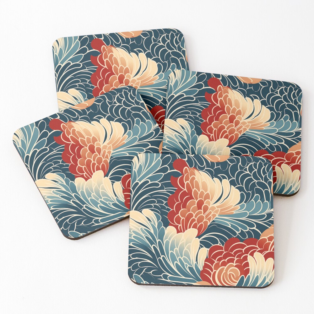 Item preview, Coasters (Set of 4) designed and sold by SideSignal.
