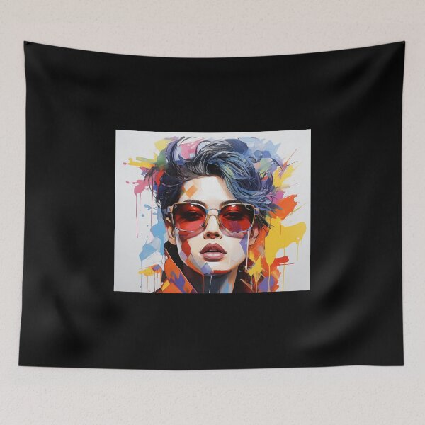 Item preview, A nice guy wearing red sunglasses designed and sold by UILOVE.