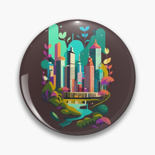 Item preview, Urban jungle modern art modern style designed and sold by TeeTokDesign.