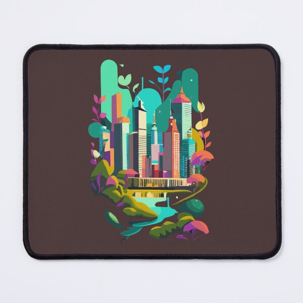 Item preview, Urban jungle modern art modern style designed and sold by TeeTokDesign.