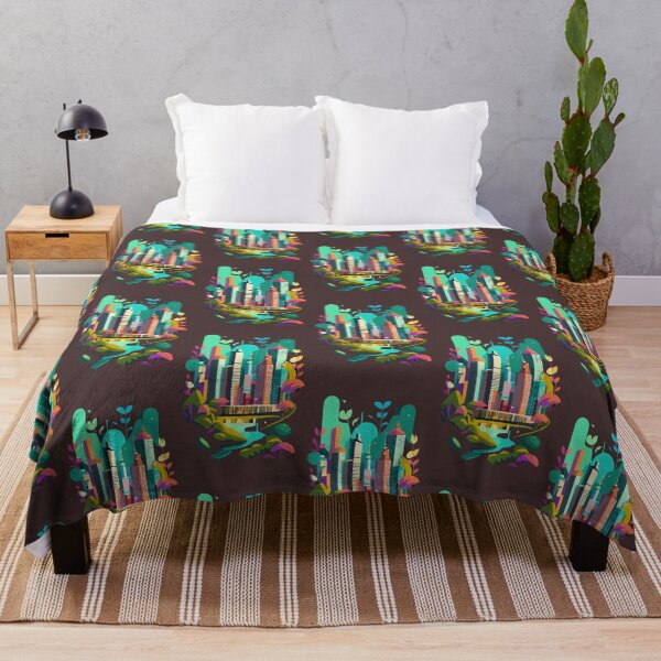 Item preview, Urban jungle modern art modern style designed and sold by TeeTokDesign.