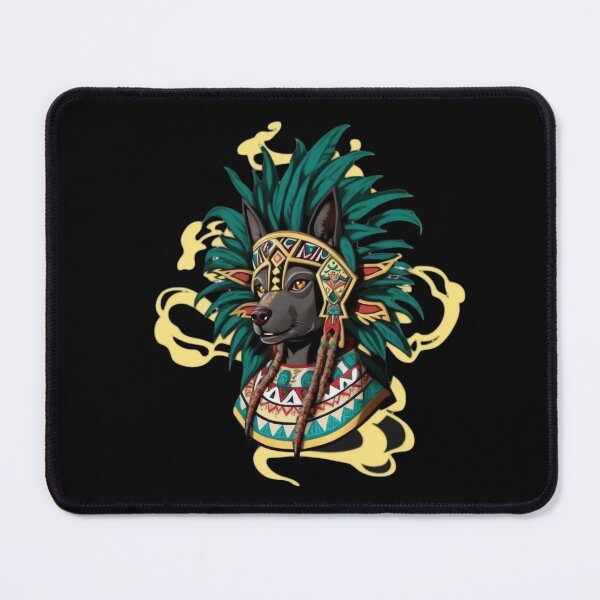 Item preview, xoloitzcuintle aztec dog cartoon art designed and sold by Sukis-shop.
